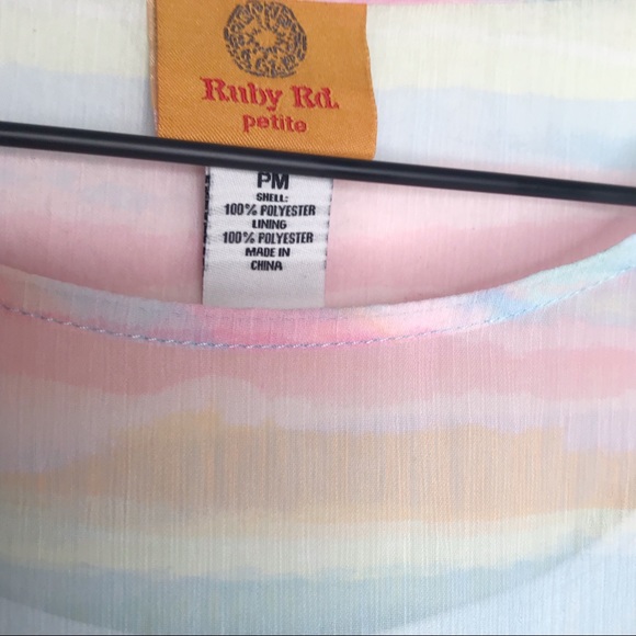 Ruby Rd Pastel Blouse - Picture 3 of 3
